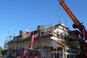Umbau Modernisierung Dachgeschoss- Wohnung zu 2 Pflegezimmern 08